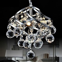 Candelabru de cristal Lumină suspendată de lux Iluminat pentru mese