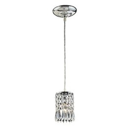 Lampă suspendată galvanizată în stil mini din cristal modern și contemporan