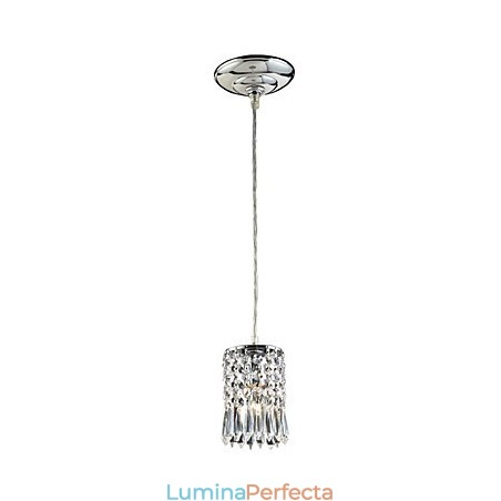 Lampă suspendată galvanizată în stil mini din cristal modern și contemporan Lampă suspendată galvanizată în stil mini din cristal modern și contemporan
