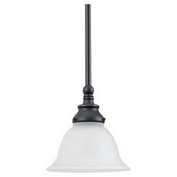 Lampă elegantă suspendată în nuanță albă