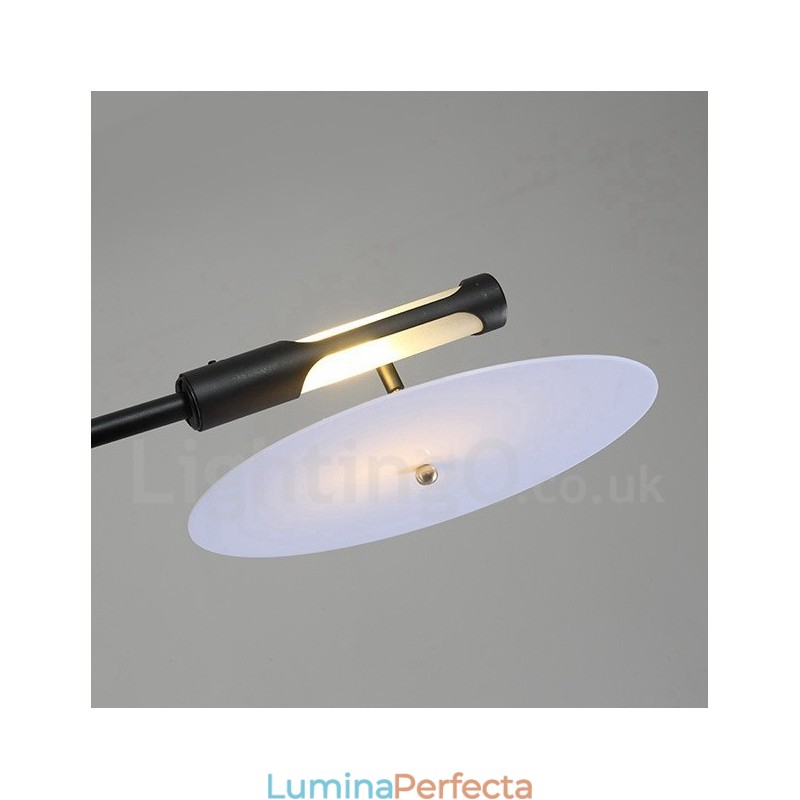 Candelabru negru, modern, contemporan, cu 9 lumini