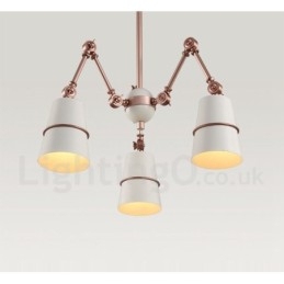 Candelabru modern contemporan cu 3 lumini