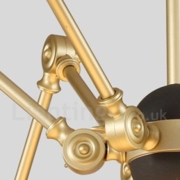 Candelabru modern contemporan cu 3 lumini