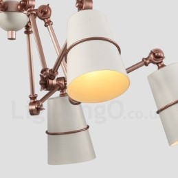 Candelabru cu 6 lumini cu lumină în stil contemporan modern