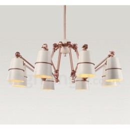 Candelabru modern contemporan cu 8 lumini