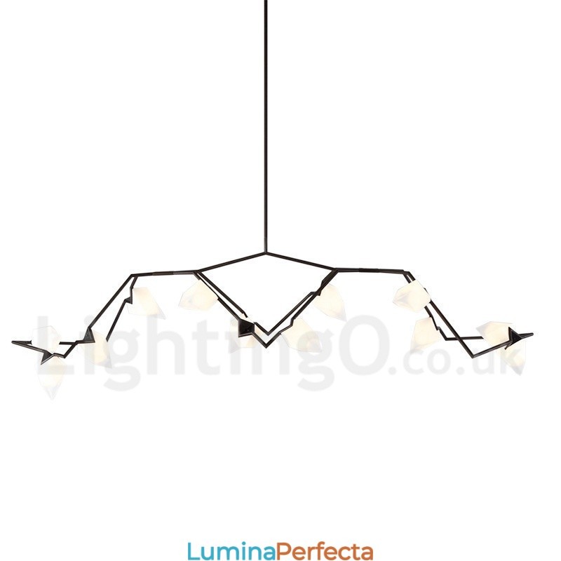 Candelabru modern contemporan cu 8 lumini