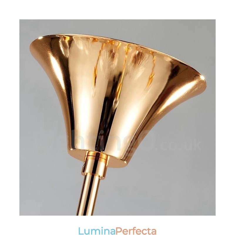 Candelabru cu 4 niveluri, modern și contemporan, cu 16 lumini