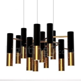 Candelabru modern, contemporan, cu 13 lumini, lampă cu un singur nivel
