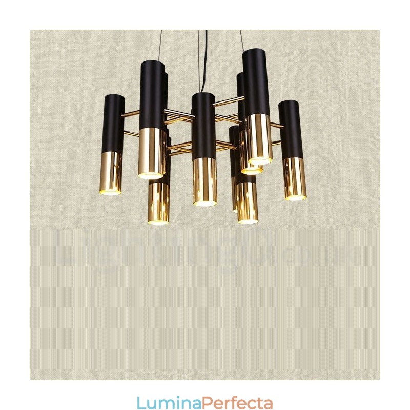 Candelabru modern, contemporan, cu 13 lumini, lampă cu un singur nivel