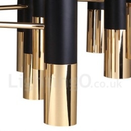 Candelabru modern, contemporan, cu 13 lumini, lampă cu un singur nivel