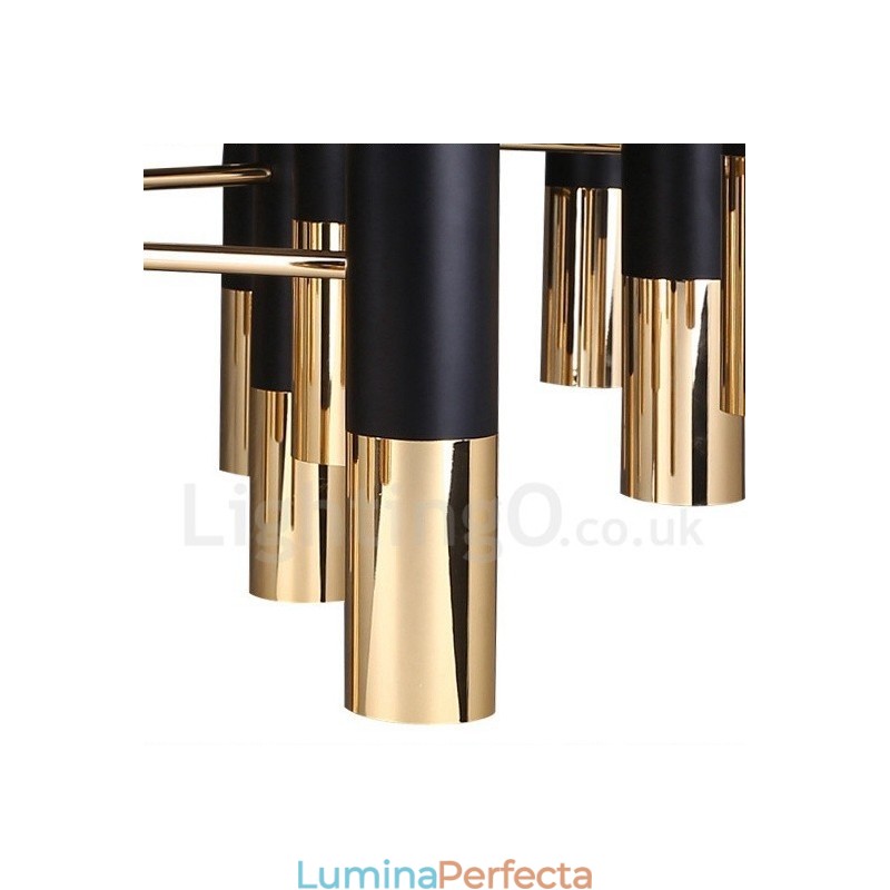 Candelabru modern, contemporan, cu 13 lumini, lampă cu un singur nivel