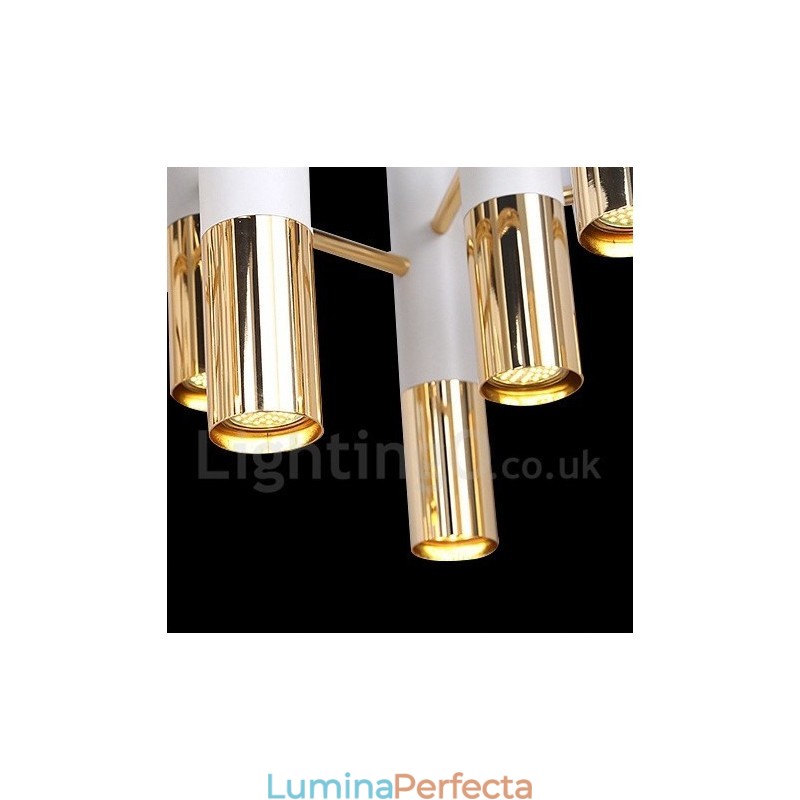 Candelabru modern, contemporan, cu 13 lumini, lampă cu un singur nivel