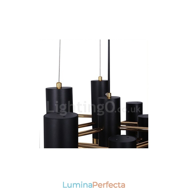 Candelabru modern, contemporan, cu 13 lumini, lampă cu un singur nivel
