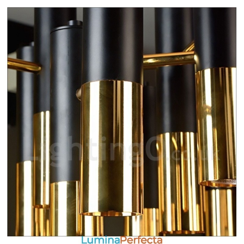 Candelabru modern, contemporan, cu 19 lumini, lampă cu un singur nivel