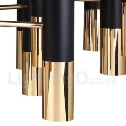 Candelabru modern, contemporan, cu 19 lumini, lampă cu un singur nivel
