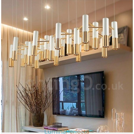 Candelabru modern contemporan cu 22 de lumini Lampă cu un singur nivel Candelabru modern contemporan cu 22 de lumini Lampă cu un singur nivel