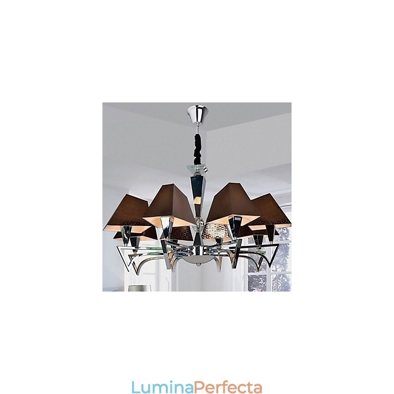 Candelabru din fier forjat la modă Candelabru de artă cu 8 lumini