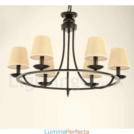 Candelabru Retro Country cu 6 lumini Candelabru Retro Country cu 6 lumini