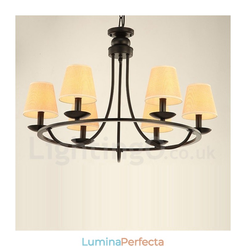Candelabru Retro Country cu 6 lumini