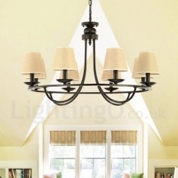 Candelabru Retro Country cu 8 lumini