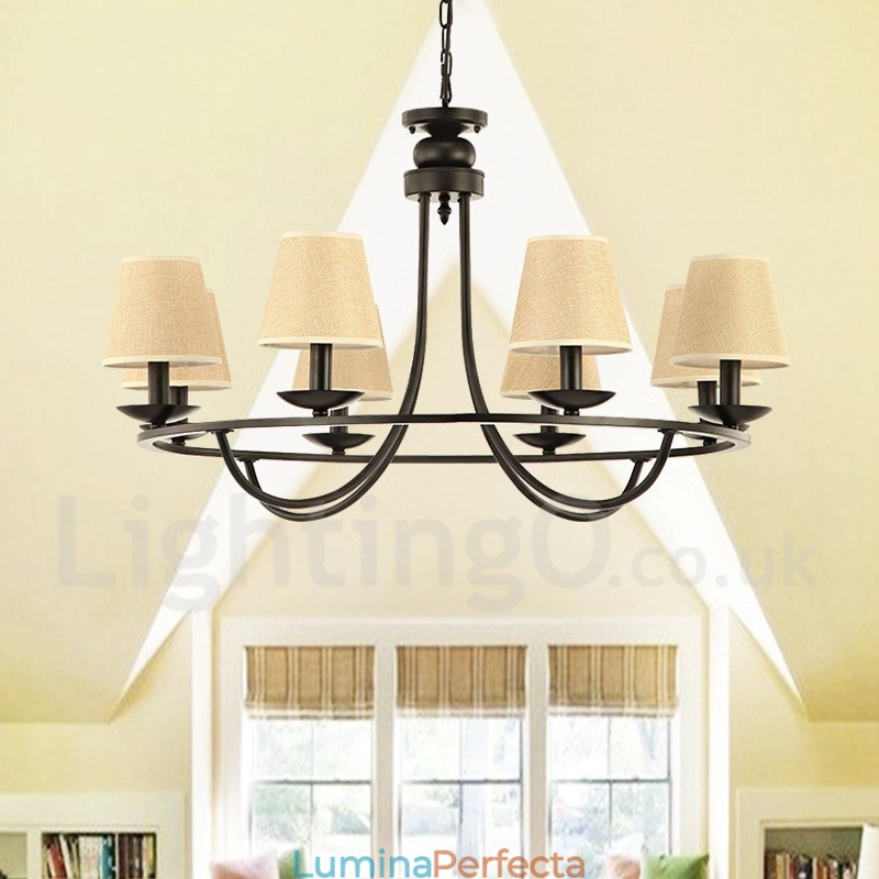 Candelabru Retro Country cu 8 lumini