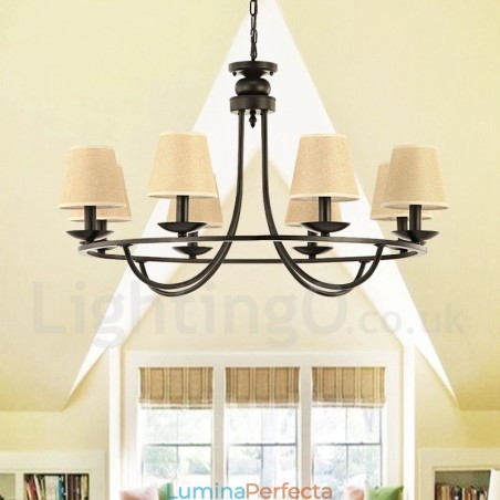 Candelabru Retro Country cu 8 lumini Candelabru Retro Country cu 8 lumini