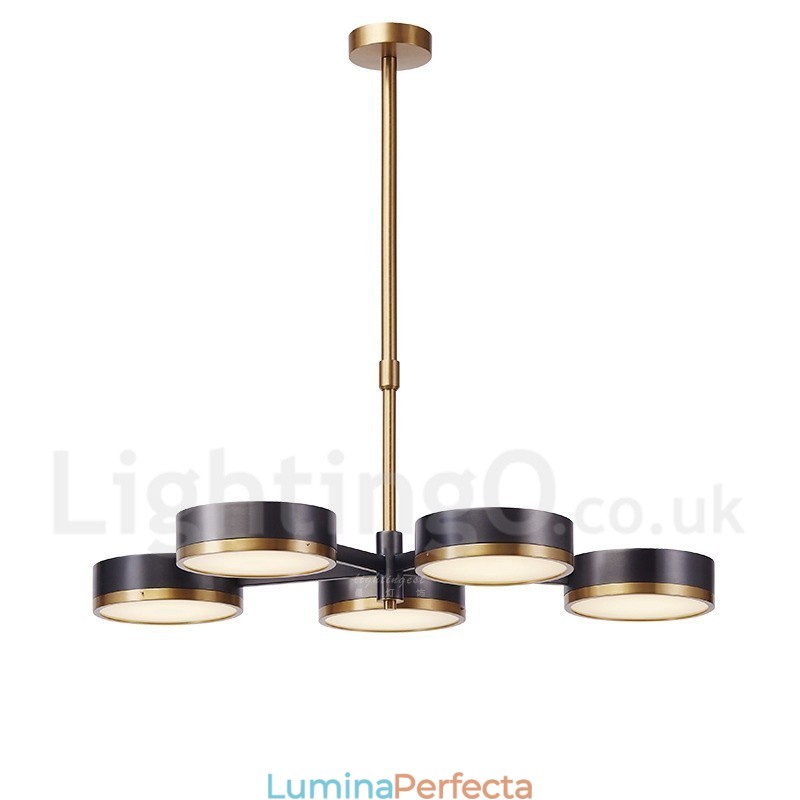 Candelabru modern contemporan cu 5 lumini