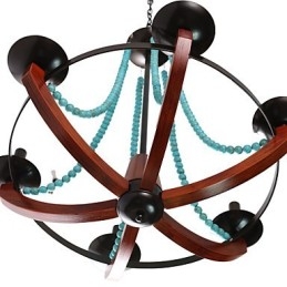 Bohemia 6 lămpi simple europene mediteraneene Țară americană de viață rurală britanică