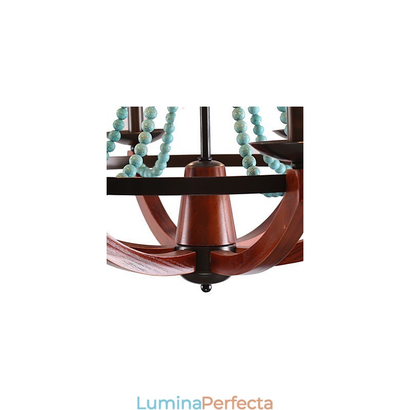 Bohemia 6 lămpi simple europene mediteraneene Țară americană de viață rurală britanică