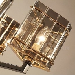Candelabru modern contemporan cu 3 lumini