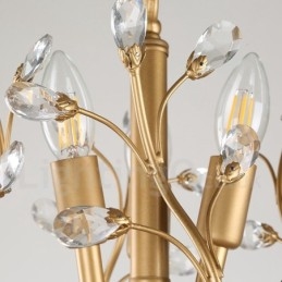 60 cm Înălțime 45 cm lățime Candelabru modern modern, cu 7 lumini