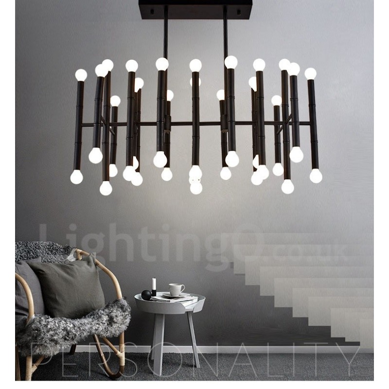 Candelabru modern contemporan cu 42 de lumini pentru lumină