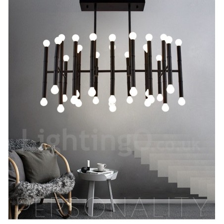 Candelabru modern contemporan cu 42 de lumini pentru lumină Candelabru modern contemporan cu 42 de lumini pentru lumină