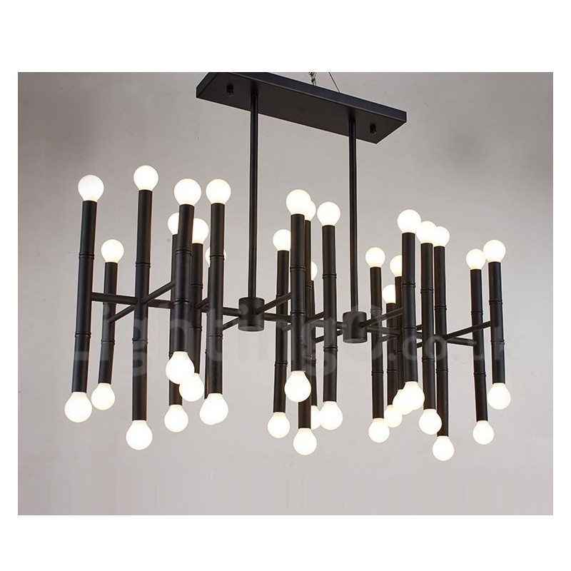 Candelabru modern contemporan cu 42 de lumini pentru lumină