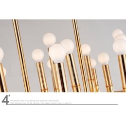 Candelabru modern contemporan cu 42 de lumini pentru lumină