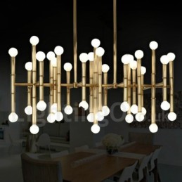 Candelabru modern contemporan cu 42 de lumini pentru lumină