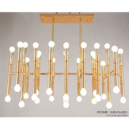 Candelabru modern contemporan cu 42 de lumini pentru lumină