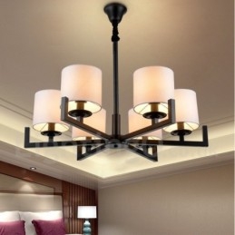 Lampă cu candelabru modern, contemporan, cu 6 lumini