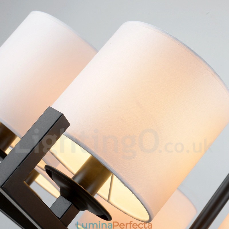 Lampă cu candelabru modern, contemporan, cu 8 lumini