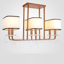 Lampă cu candelabru modern, contemporan, cu 6 lumini