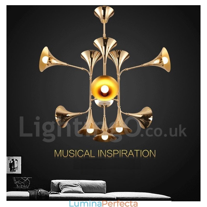 Candelabru cu 12 lumini Lumină în stil modern și contemporan