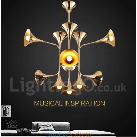 Candelabru cu 12 lumini Lumină în stil modern și contemporan Candelabru cu 12 lumini Lumină în stil modern și contemporan
