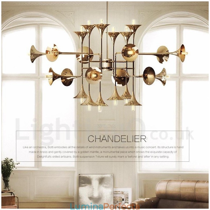 Candelabru cu 24 de lumini Lumină în stil modern și contemporan