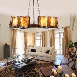 Candelabru Tradițional Clasic Rustic Lodge Candelabru