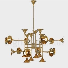 Candelabru cu 24 de lumini Lumină în stil modern și contemporan