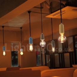 1 Lumină Rustic Lodge Concrte Pandantiv