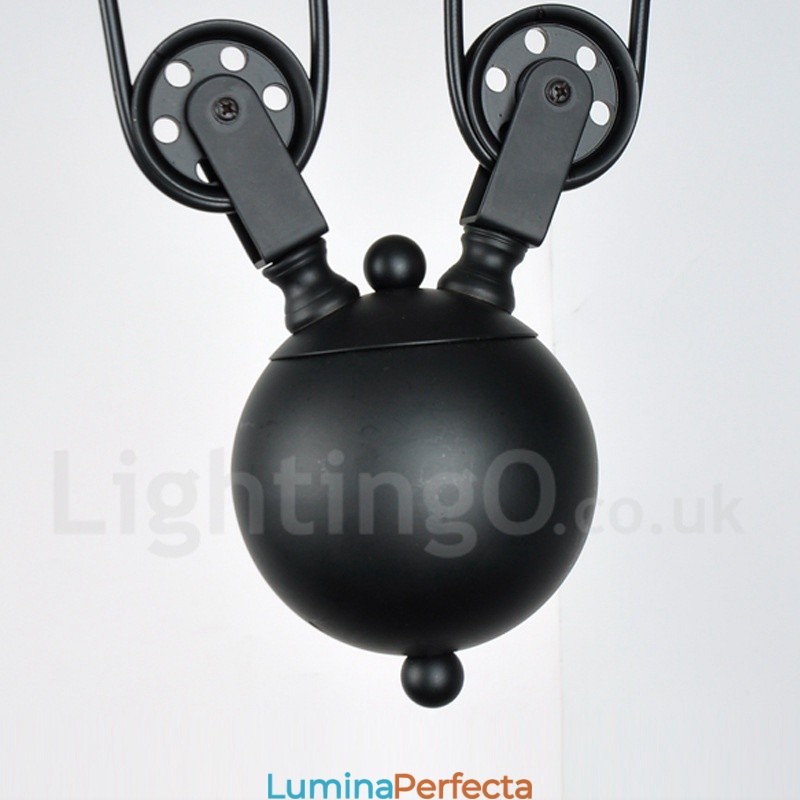 Lampă suspendată din metal vintage country cu 3 lumini