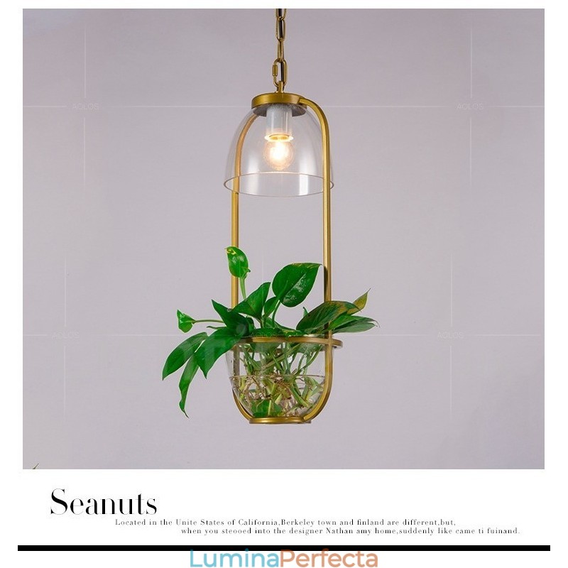 Lampă de sticlă tradițională clasică cu o singură lumină