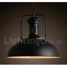 Lampă pendant metal vintage Black Country