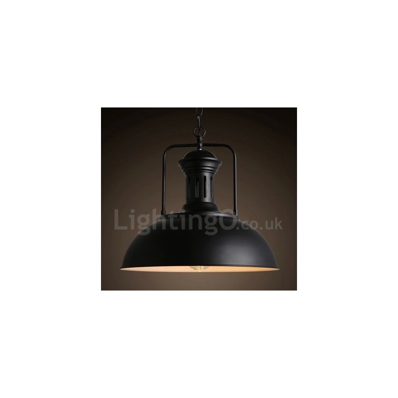 Lampă pendant metal vintage Black Country